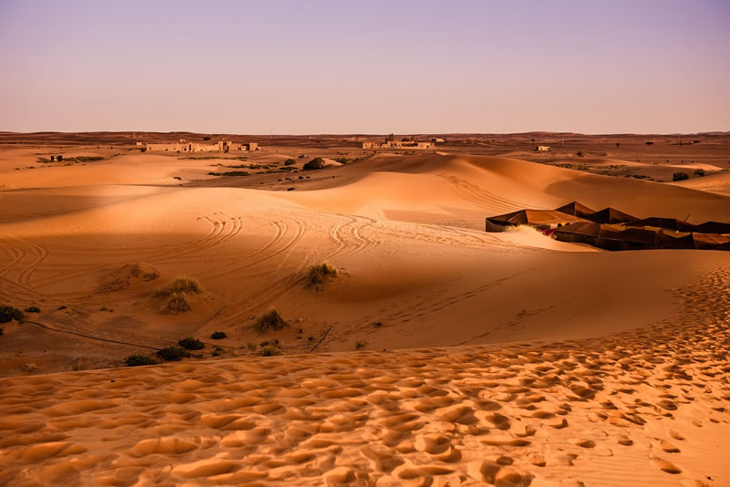 Marrocos com belos desertos