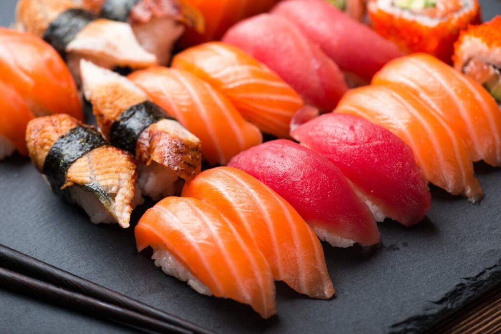 sushi e sashimi